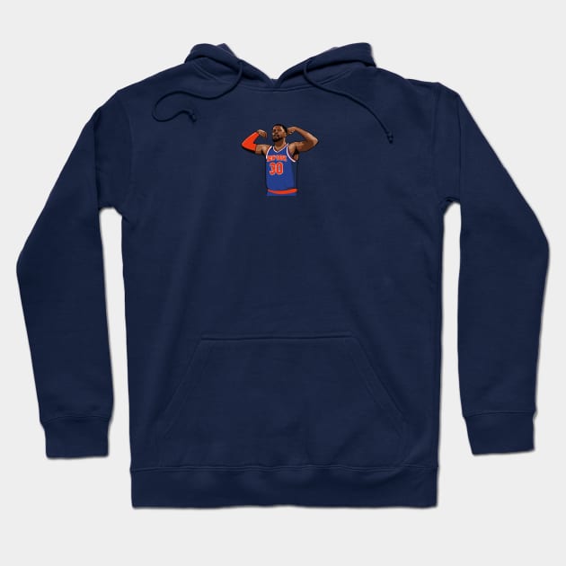 Julius Randle Vector Flex Hoodie by qiangdade